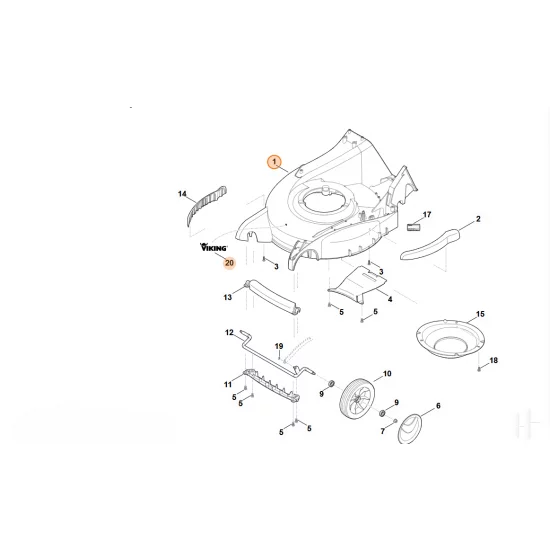 STIHL  Obudowa 6375 700 8530
